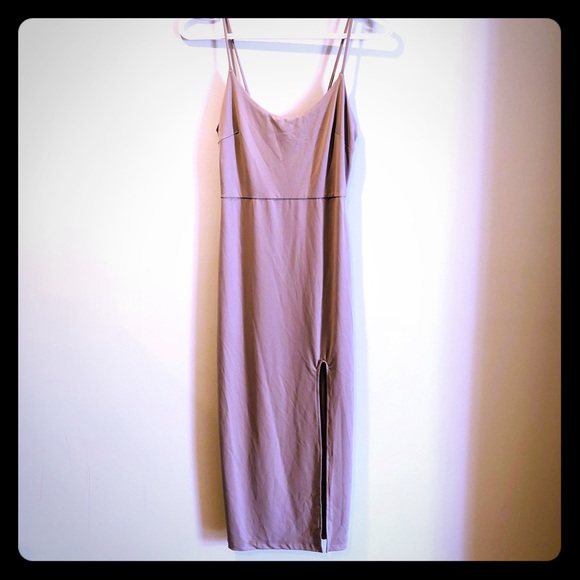 Solemio Side Slit Dress - Picture 3 of 7